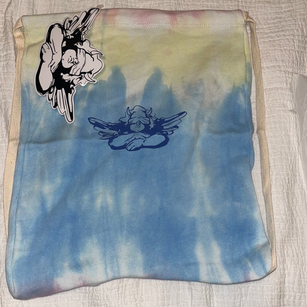 Boys Lie Unreleased Cotton Candy Drawstring Tie Dye Backpaxk NEW NWT
